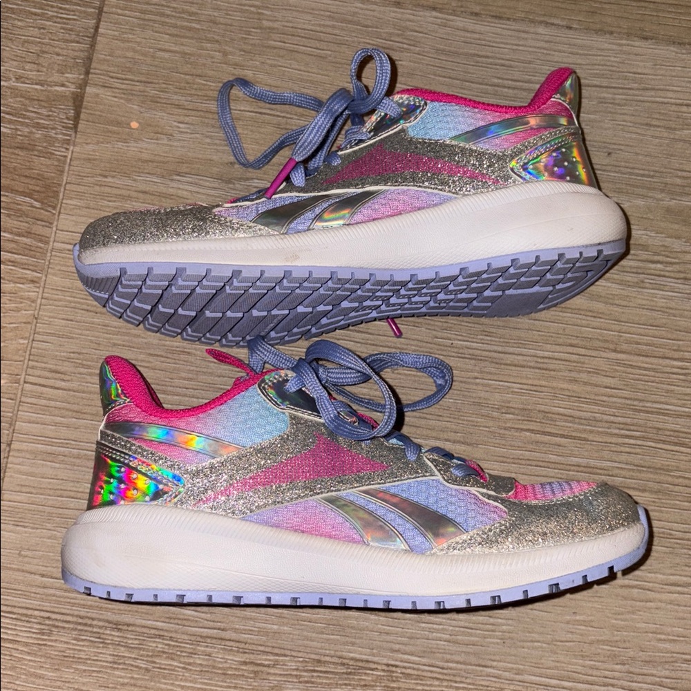 Reebok girls  Pink Athletic Sneakers size 13.5